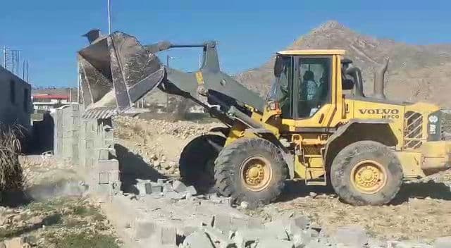 رفع تصرف از ۵۰۰۰ متر مربع از اراضی ملی در شهرستان  کوه چنار