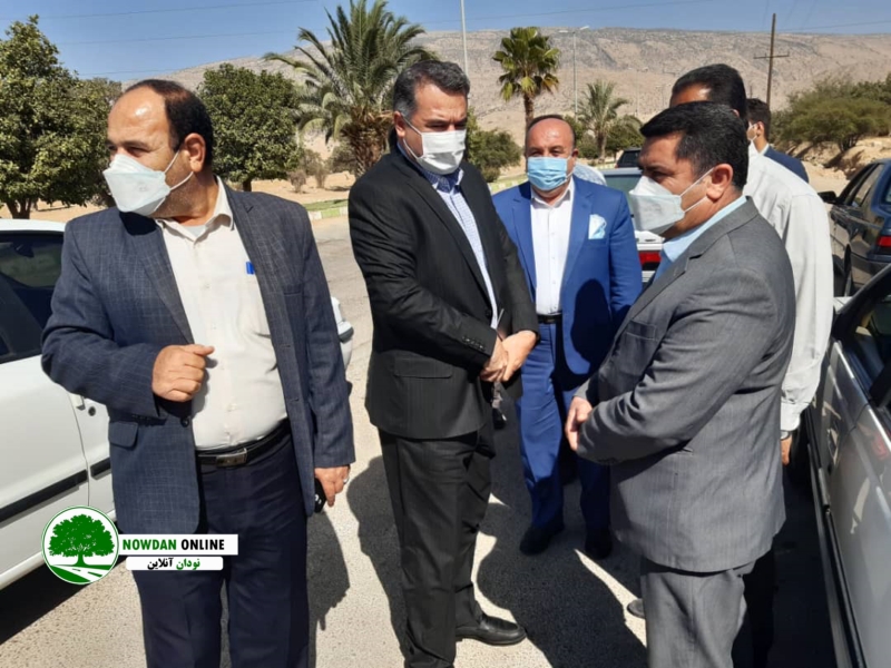بازدید موصلی مدیرکل نوسازی، توسعه و تجهیز مدارس استان فارس از کوهمره نودان