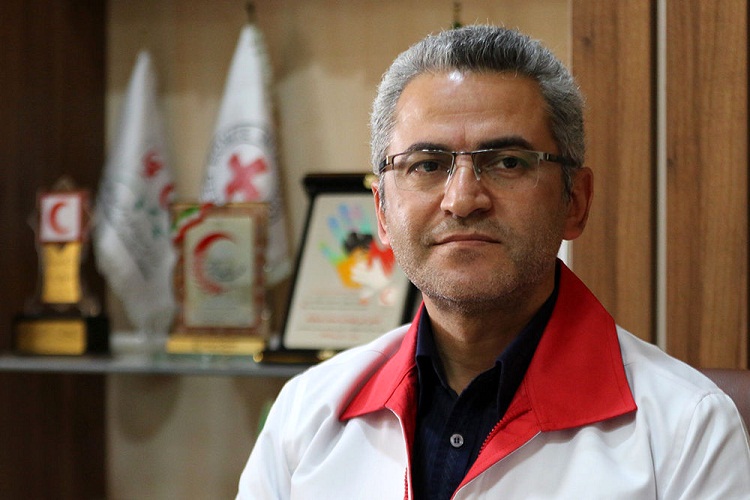 سفر مدیرعامل جمعیت هلال احمر فارس به شهرستان کوه‌ چنار