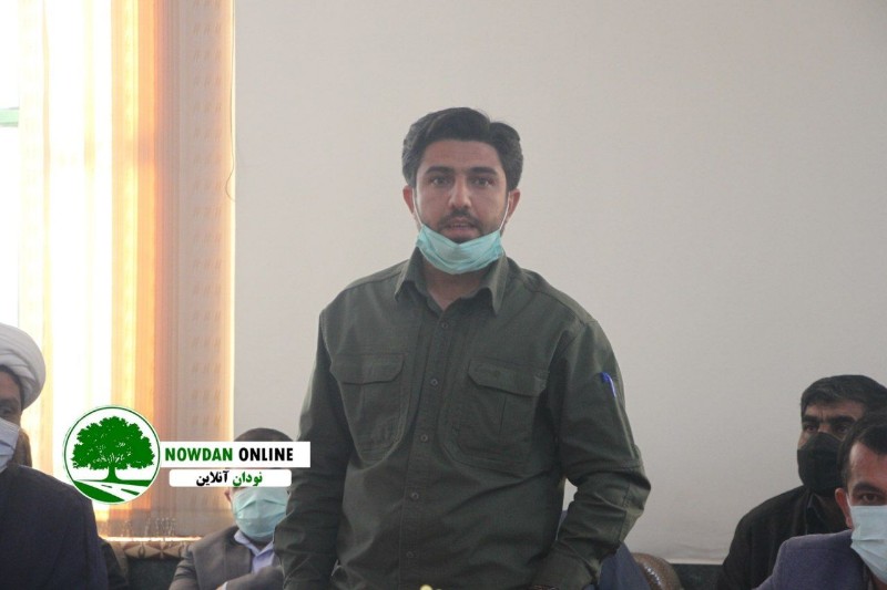 مسعود خواجه مسئول دفتر ارتباطات مردمی نماینده در شهرستان کوه چنار
