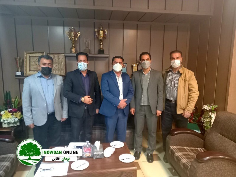 دیدار فرماندار و رئیس اداره ورزش و جوانان شهرستان با دکتر صفر پور مدیرکل ورزش و جوانان استان فارس