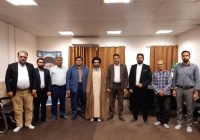 دیدار شورای هیئات مذهبی شهرستان کوه چنار با امام جمعه شهرستان