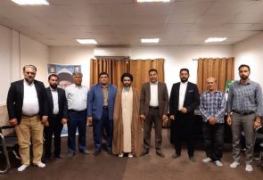 دیدار شورای هیئات مذهبی شهرستان کوه چنار با امام جمعه شهرستان
