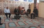تحویل مدارک و جانمایی محل دفن شهدای گمنام در شهر نودان