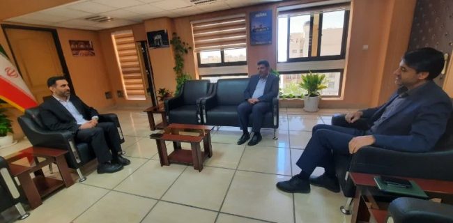 فرماندار کوه چنار با مدیرکل بنیاد مسکن فارس دیدار کرد