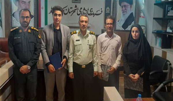  تجلیل از اصحاب رسانه توسط فرماندهی انتظامی شهرستان کوه چنار