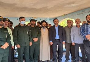 بازدید رئیس سازمان بسیج سازندگی استان فارس از گروه های جهادی در روستای چکک