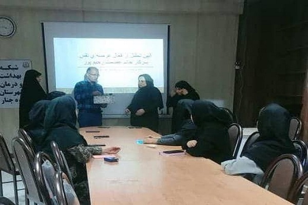 تقدیر از مشاور موثر طرح نفس در شهرستان کوه چنار