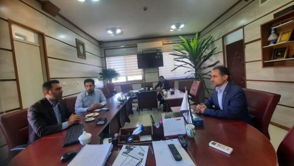 دیدار فرماندار کوهچنار با مدیرعامل شرکت شهرکهای صنعتی فارس
