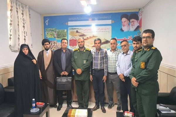 دیدار رئیس شبکه بهداشت و درمان شهرستان کوهچنار با فرمانده ناحیه مقاومت بسیج سپاه کوه چنار