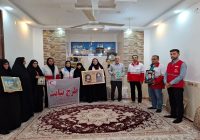 دیدار با خانواده امدادگر شهید محمدعلی خواجه در قالب طرح نیابت