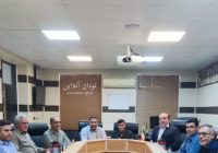 جلسه هماهنگی و برنامه‌ریزی احداث ساختمان اورژانس و مرکز جامع سلامت نودان برگزار شد