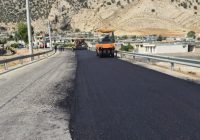 آغاز عملیات روکش آسفالت راه میان بخشی دیکانک به کلانی