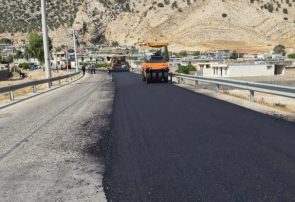 آغاز عملیات روکش آسفالت راه میان بخشی دیکانک به کلانی
