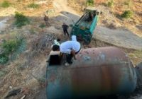 کشف سوخت خارج از شبکه توزیع در کوه چنار