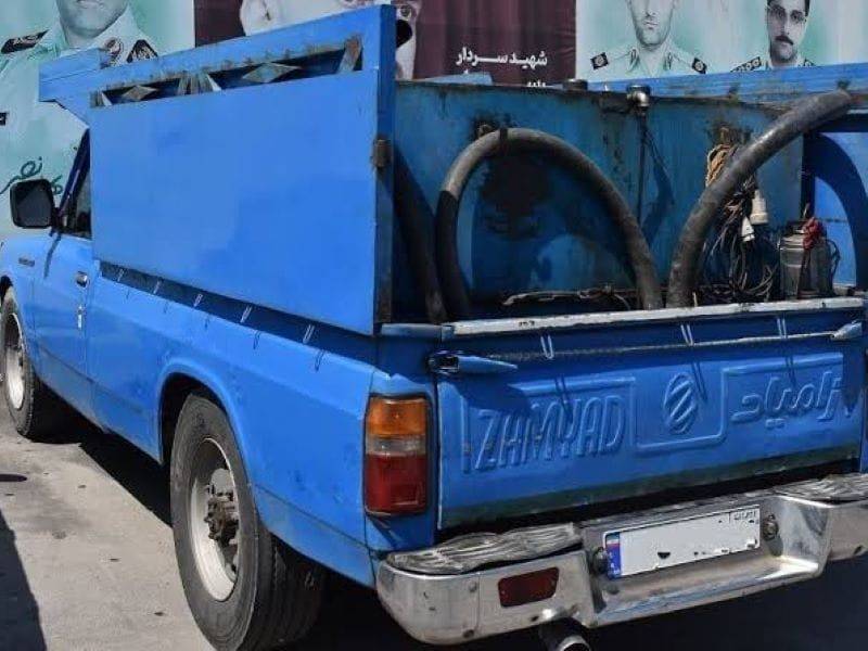 کشف 2 هزار لیتر سوخت فاقد مجوز در کوه چنار