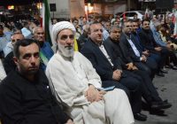 اجتماع بزرگ مداحان و هیئات مذهبی شهرستان کوه‌چنار