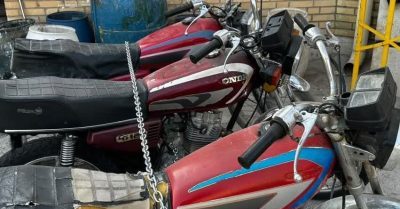 کشف 3 دستگاه موتورسیکلت سرقتی در کوهچنار